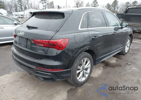 2022 Audi Q3 Premium Plus 45 Tfsi S Line Quattro Tiptronic z USA, uszkodzony, nr VIN WA1EECF33N1112572